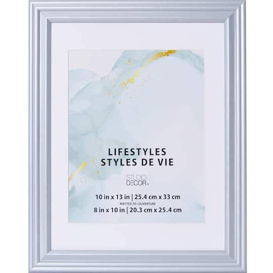 Lifestyles Silver Frame With Mat By Studio Decor