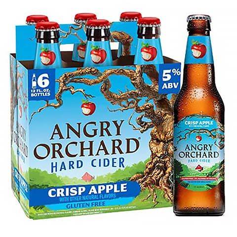 Angry Orchard Hard Cider 6 Pack 12oz Bottle