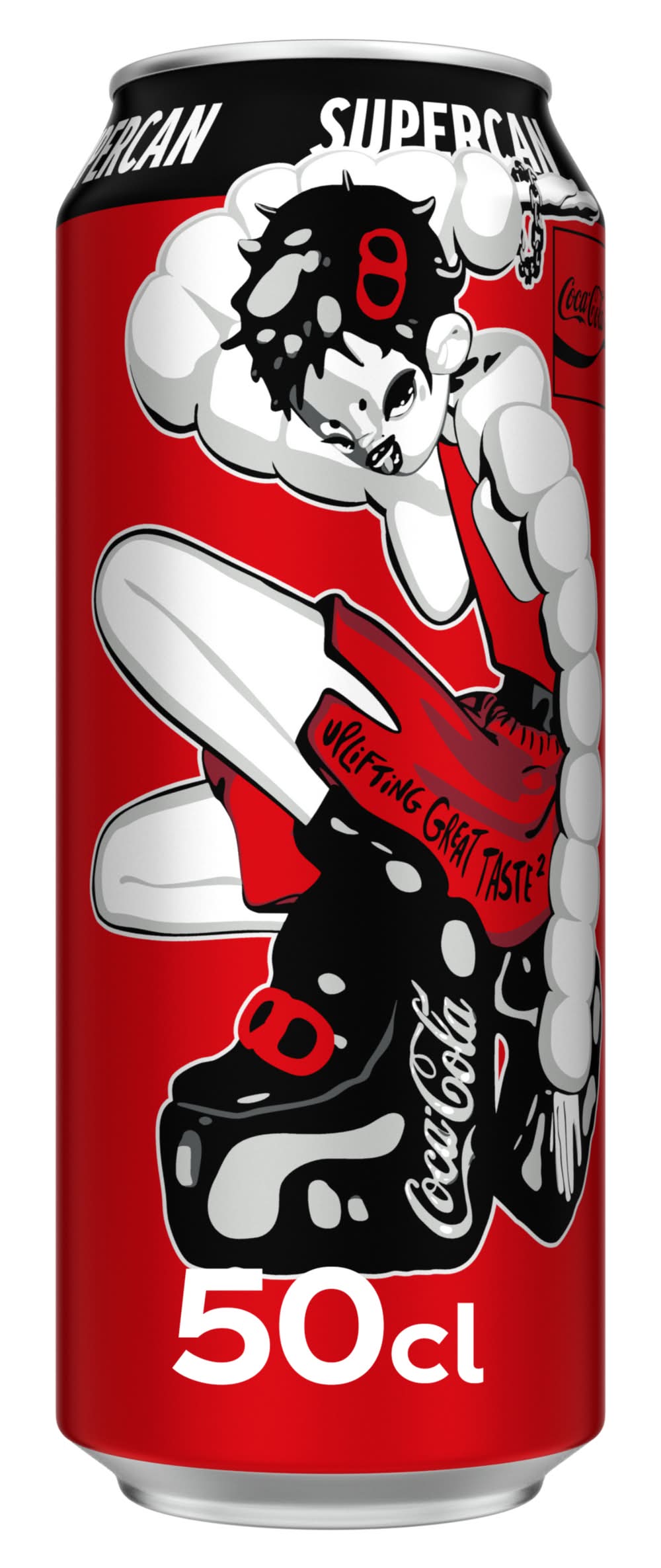 Coca-Cola - Soda sans sucre (500ml)