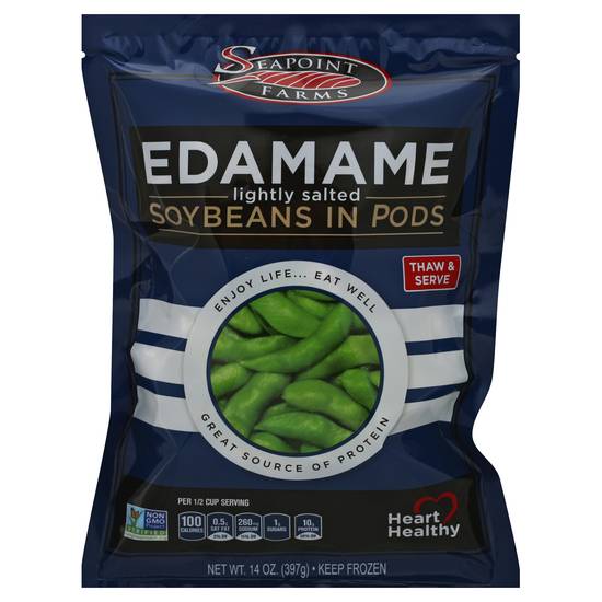 Seapoint Farms Edamame Lightly Salted Soyabeans in Pods