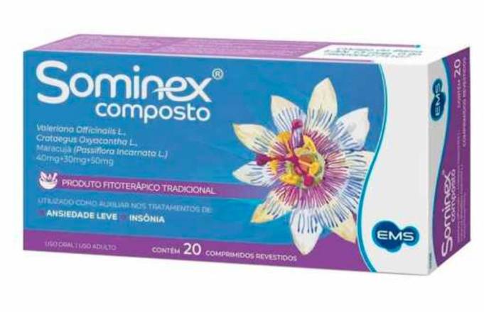 Ems sominex composto (20 comprimidos)