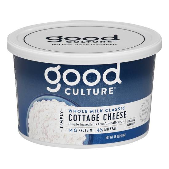 Good Culture Whole Milk Classic Cottage Cheese (16 oz)