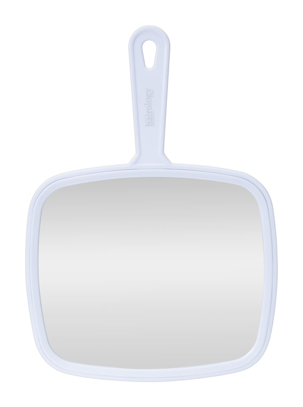 Large Handle Mirror White