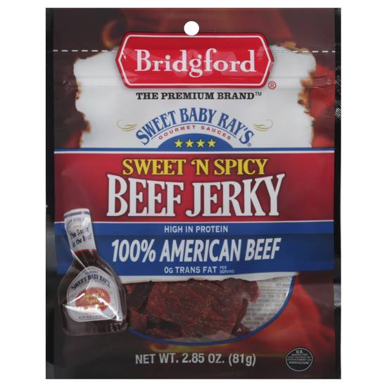 Bridgford Sweet 'N Spicy Beef Jerky