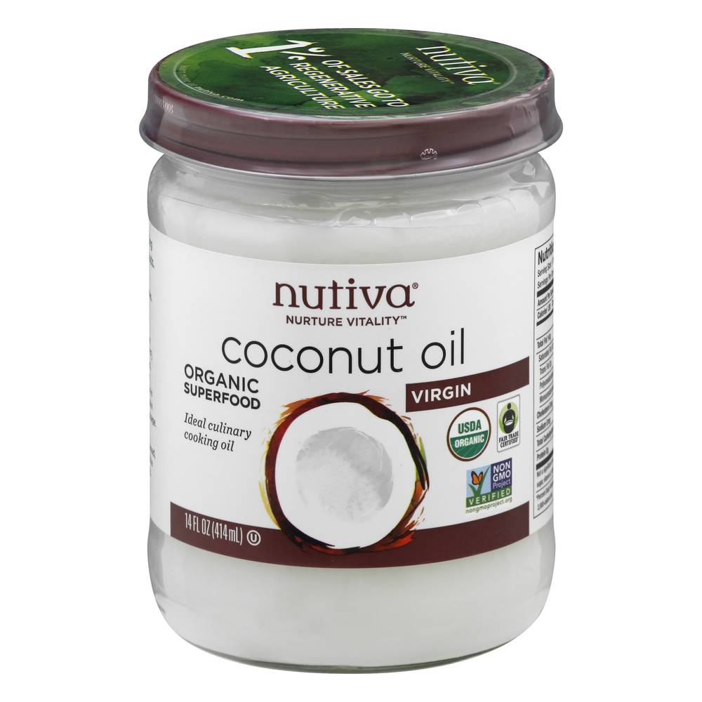 Nutiva Organic Virgin Coconut Oil (14 fl oz)