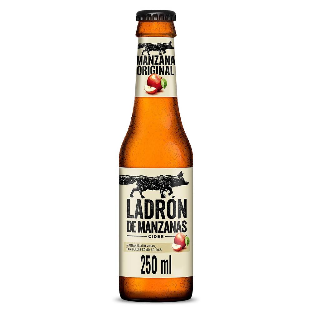 Sidra De Manzana Ladrón De Manzanas Botella 25 Cl