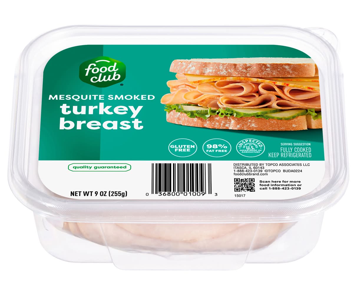 Mesquite Smoked turkey breast