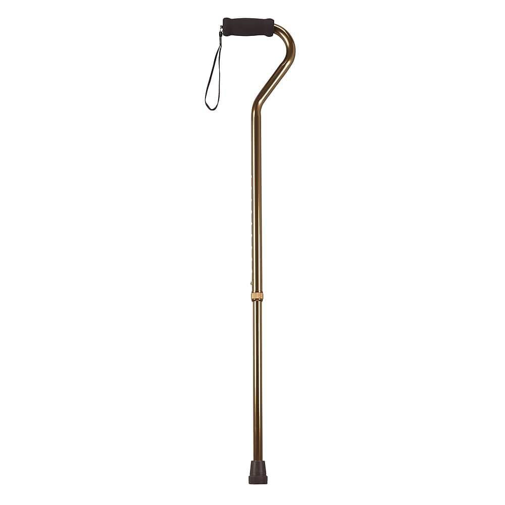 Drive Medical Foam Grip Handle Walking Cane Bronze