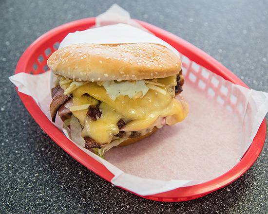 Order Regular Burger food online from Arepa Burger Waterford Lakes store, Orlando on bringmethat.com