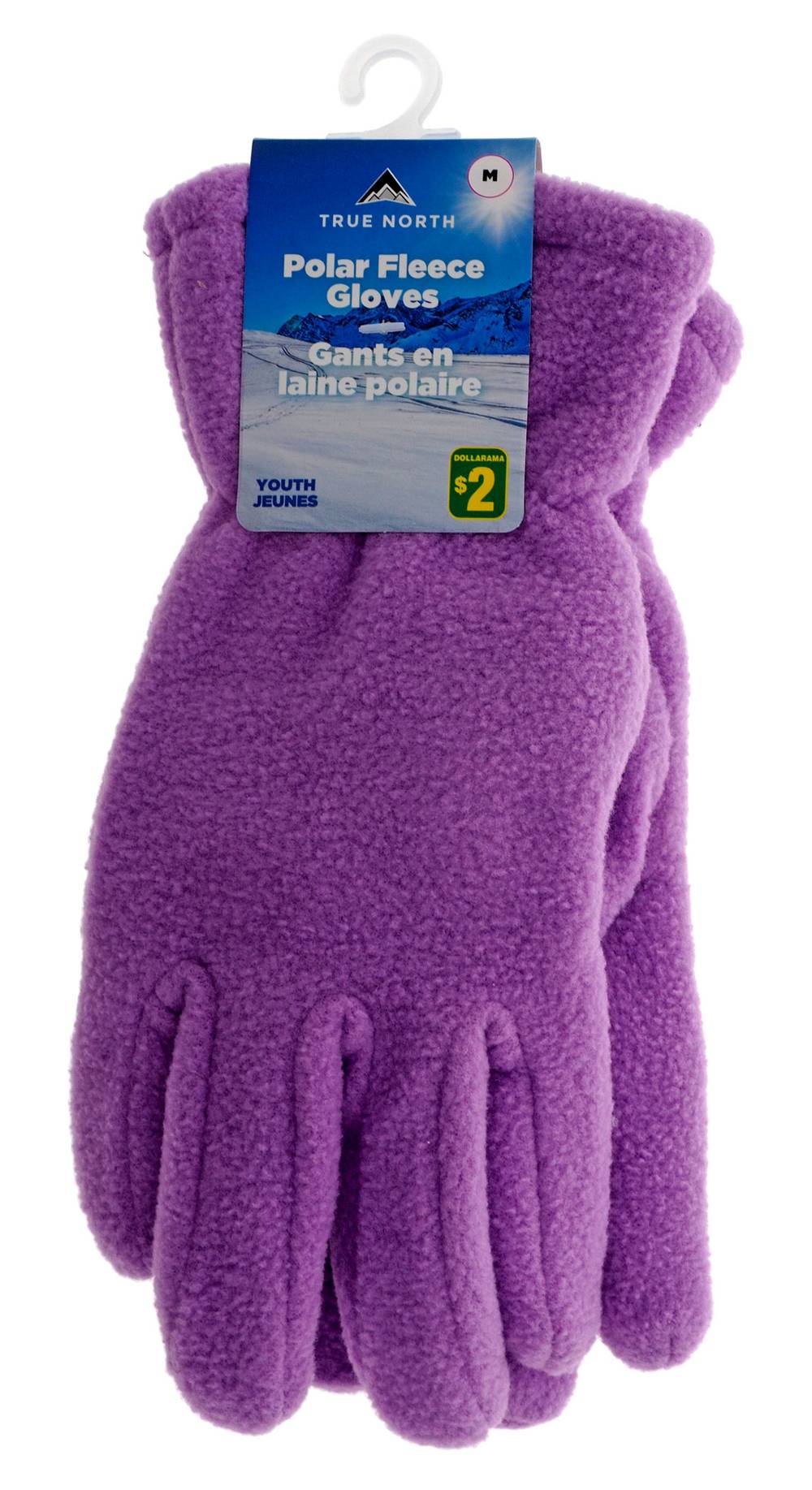 True north gants en laine polair pour filles jeunes (2 unités) (m) - true north energy girls polar fleece gloves, m
