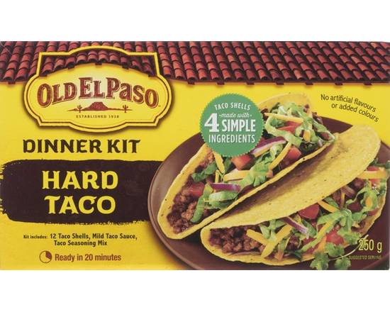 Old El Paso · Hard taco dinner kit (250 g)