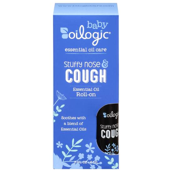 Oilogic Baby Stuffy Nose & Cough Essential Oil Roll-On