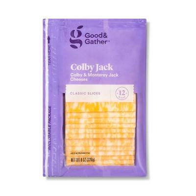 Good & Gather Colby Jack Sliced Cheese