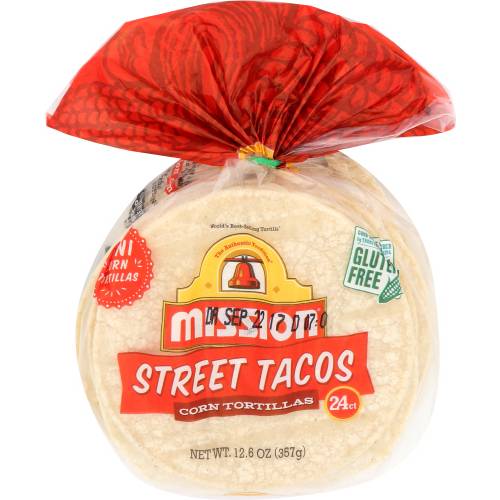 Mission Gluten Free Street Taco Corn Tortillas 24 Count