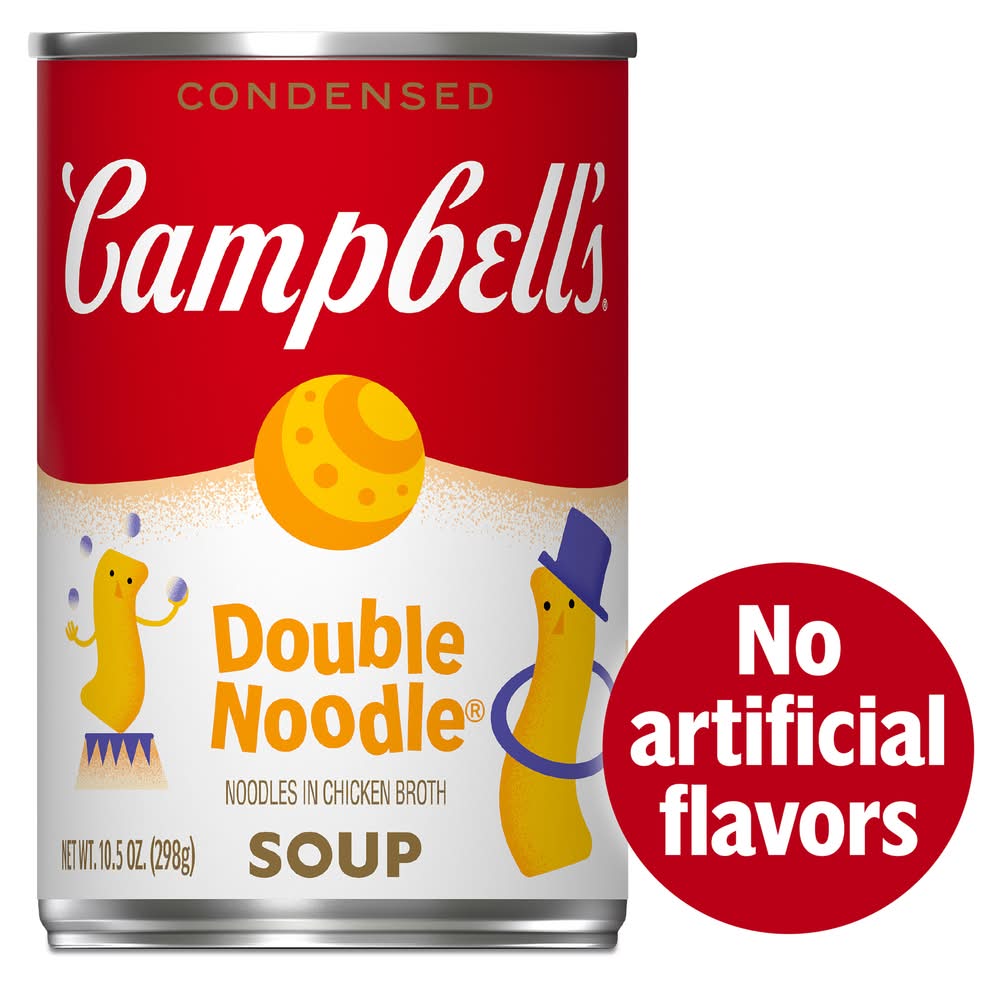 Campbell's Double Noodle in Chicken Broth Condensed Soup (10.5 oz)