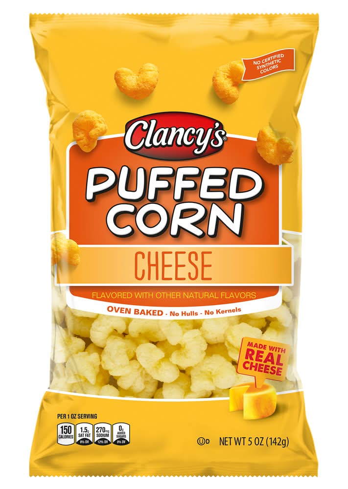 Clancy's Puffed Corn, Cheese (5 oz)