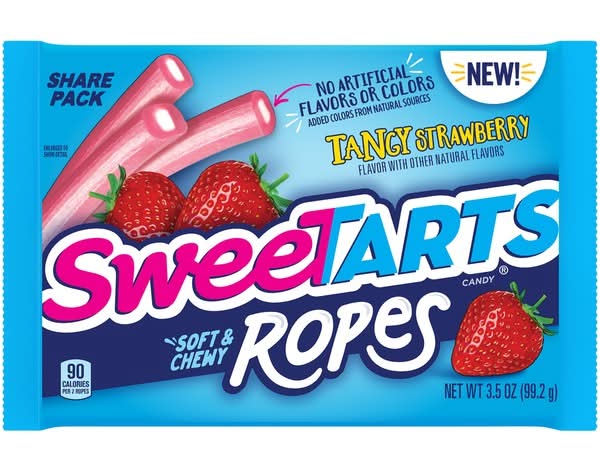 Sweetarts® Tangy Strawberry Soft & Chewy Ropes Share Pack 3.5oz