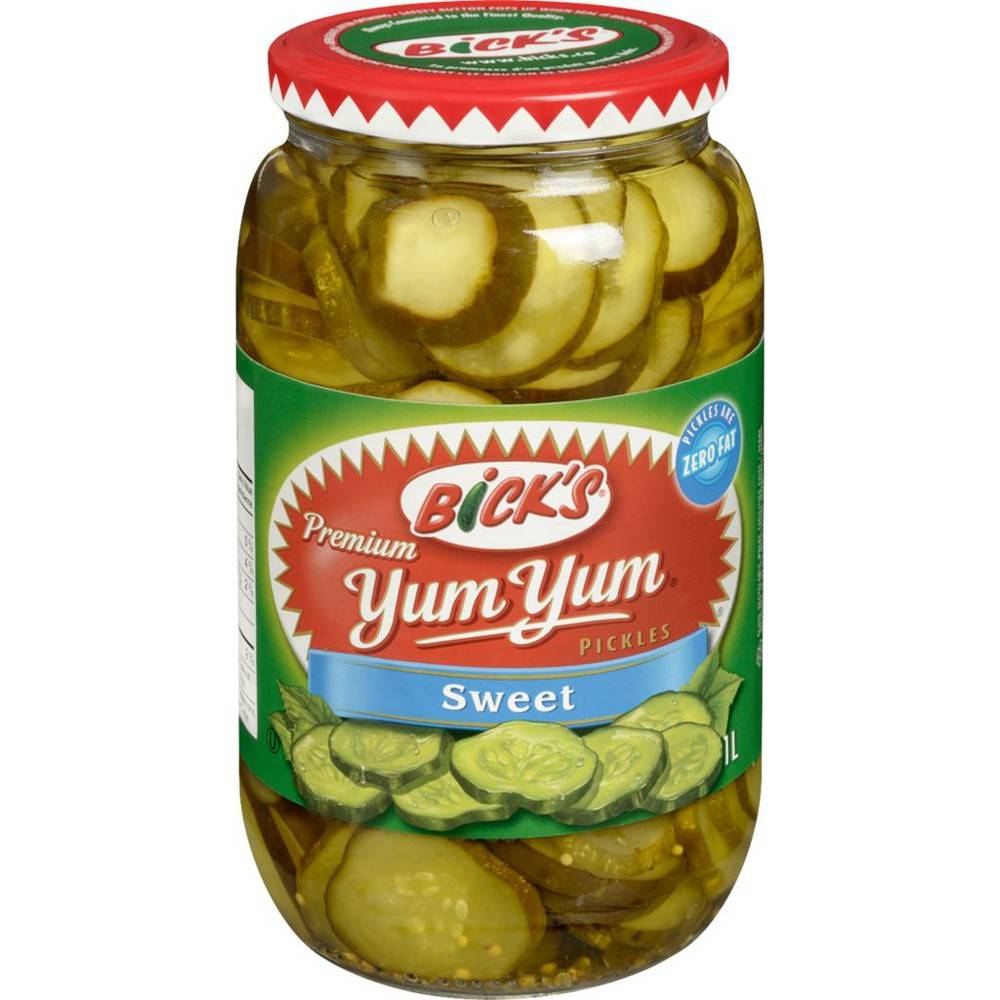 Bick's Premium Yum Yum Sweet Pickles (1 L)