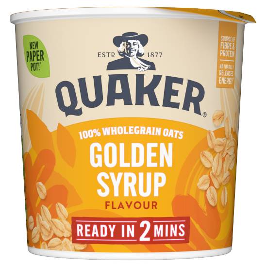 Quaker Oat So Simple Golden Syrup Porridge Pot