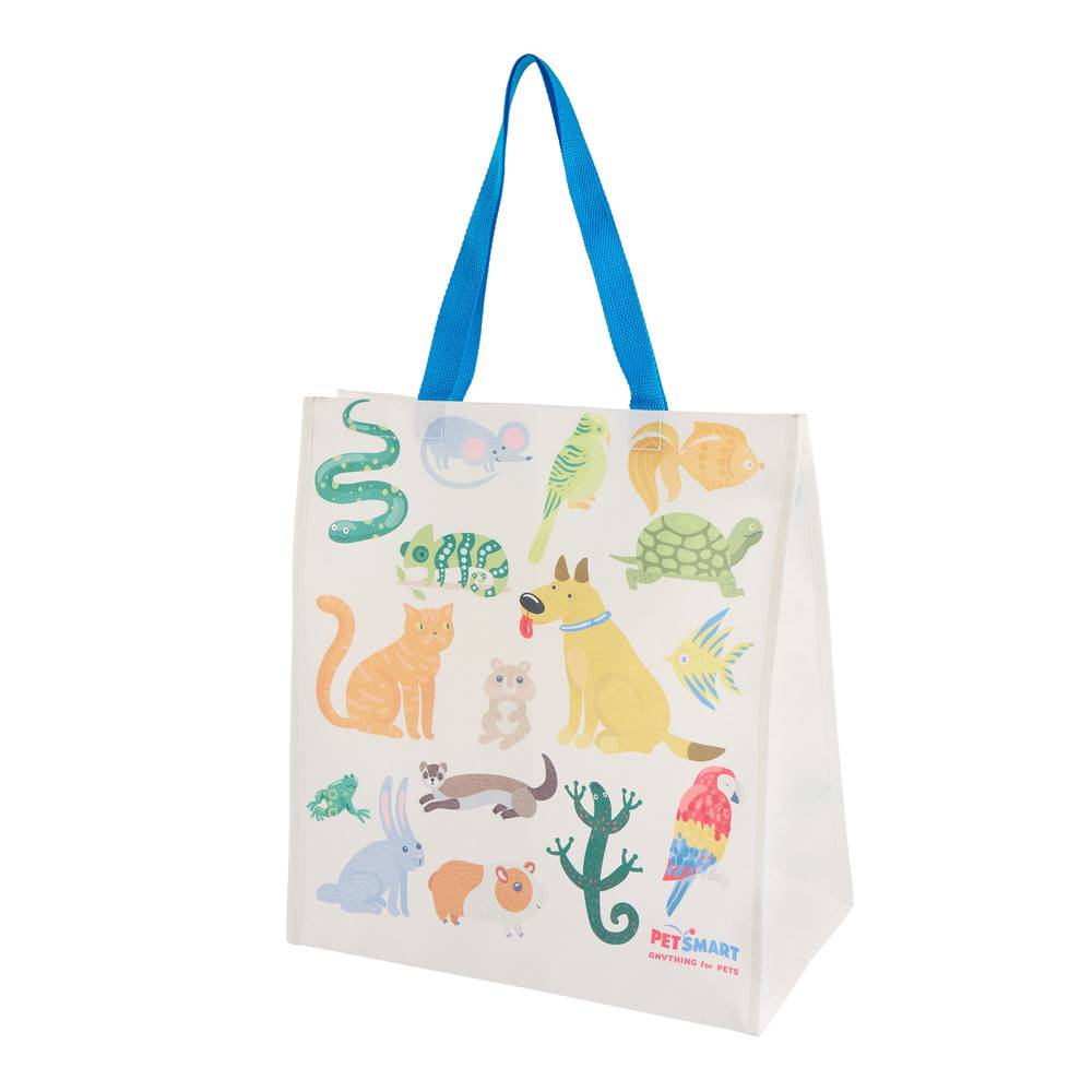 PetSmart All Species Reusable Bag (Color: White, Size: 1 Count)