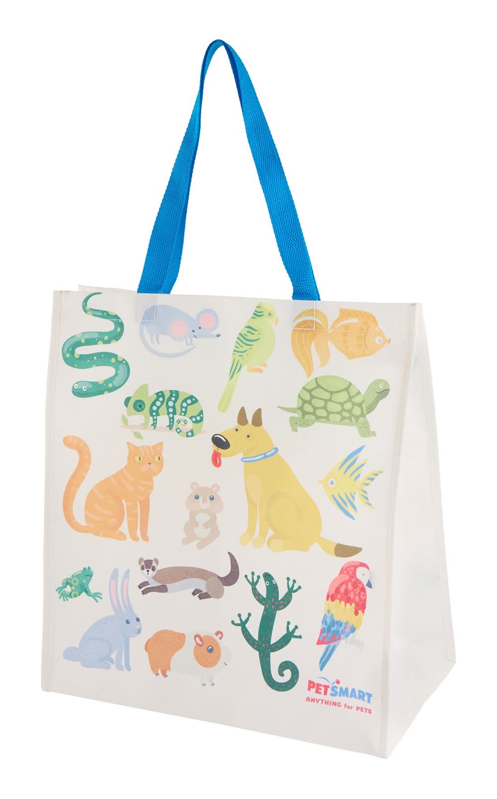 PetSmart All Species Reusable Bag (Color: White, Size: 1 Count)