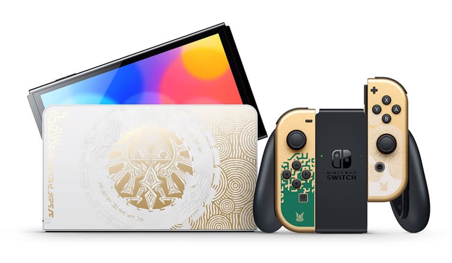 Nintendo Switch Preowned the Legend Of Zelda Oled Model Video Game
