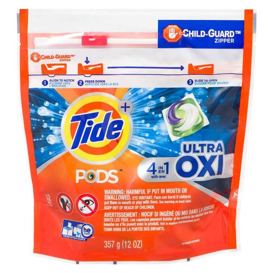 Tide Liquid Pods Ultra Oxi (357 g)