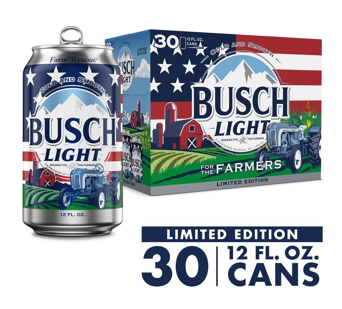 Busch Light American Lager Beer (30 x 12 fl oz)