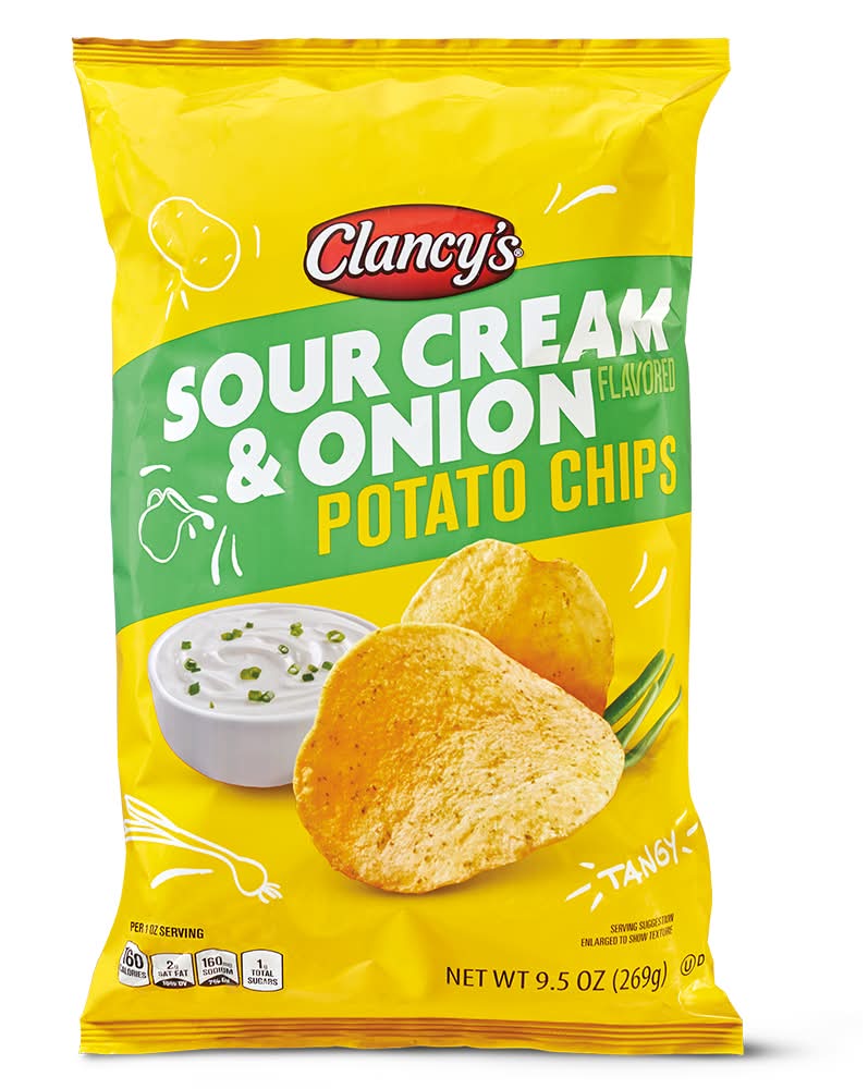 Clancy's Sour Cream and Onion Potato Chips