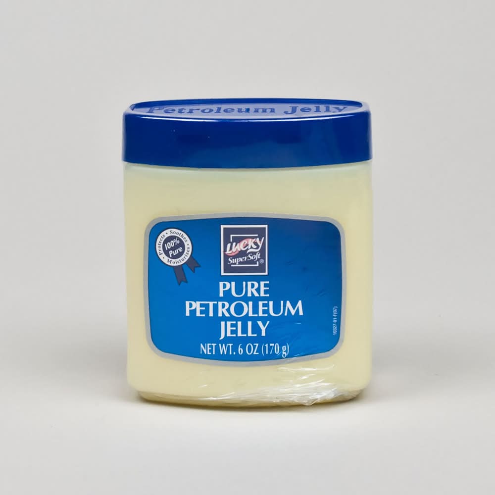 Lucky Super Soft White Petroleum Jelly 6 Oz 1 Pk
