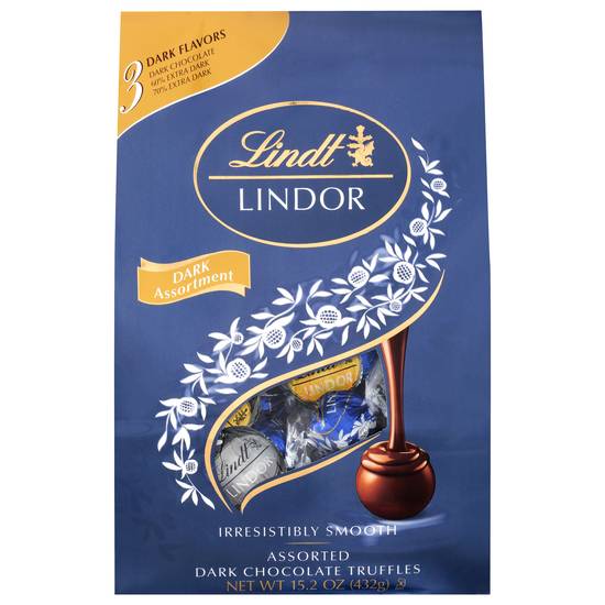 Lindt Lindor Truffles Dark Chocolate Assorted