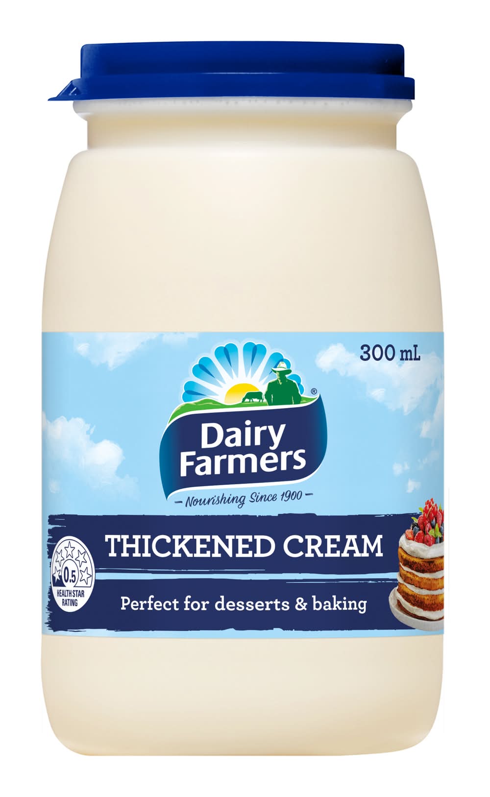 Dairy Farmers Thickened Cream (300mL)