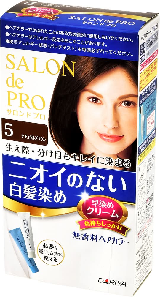 ダリヤ サロンドプロ 無香ヘアカラークリーム５