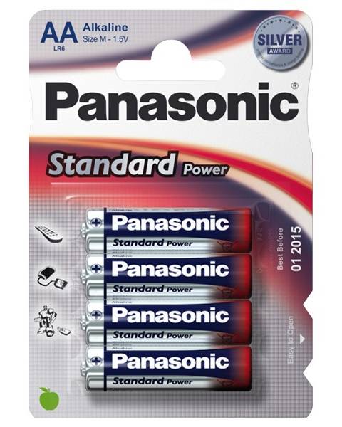 PILHA PANASONIC EVD Power LR06 4 PILHAS