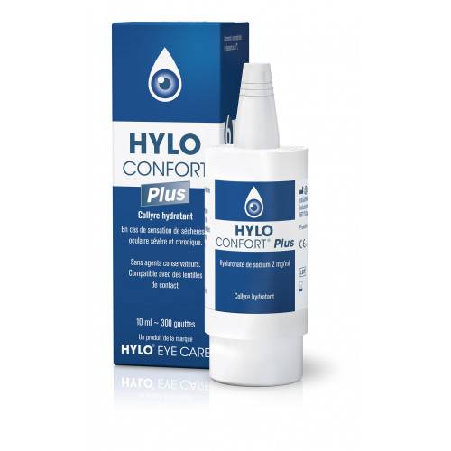 Hylo Confort Plus collyre hydratant - Flacon 10 ml