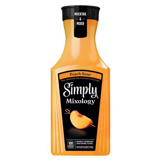 Simply Mixology Peach Sour 52oz Bottle