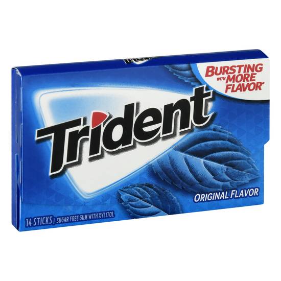 Trident Sugar Free Original Flavor Gum (14 ct)