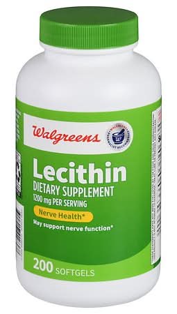 Walgreens Lecithin Nerve Health 1200 mg Softgels