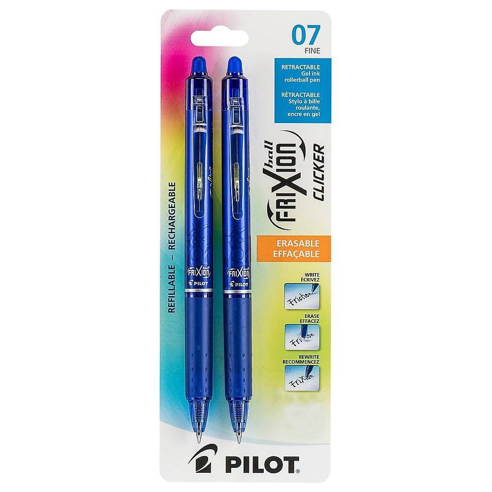 Pilot Frixion Clicker Erasable Gel Ink Pens, 0.7 mm Blue Delivery Near