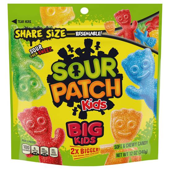 Sour Patch Kids Share Size Big Kids Soft & Chewy Candy