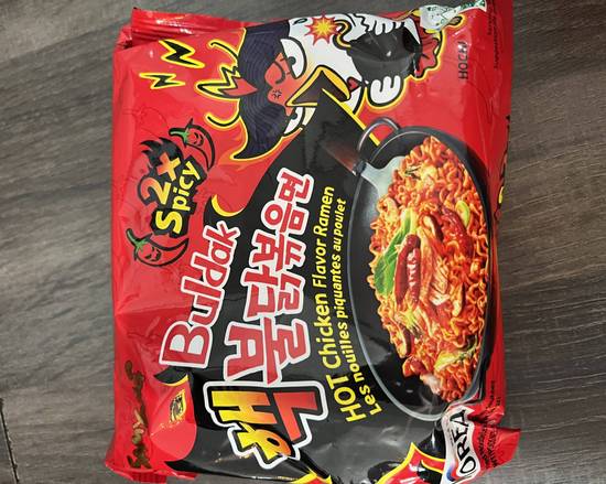Korea hot chicken Ramen noodles (2 spicy)