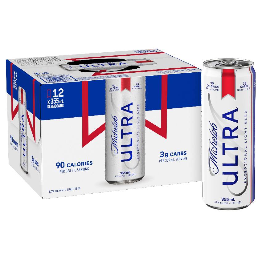 Michelob Ultra  (12 Cans, 355ml)