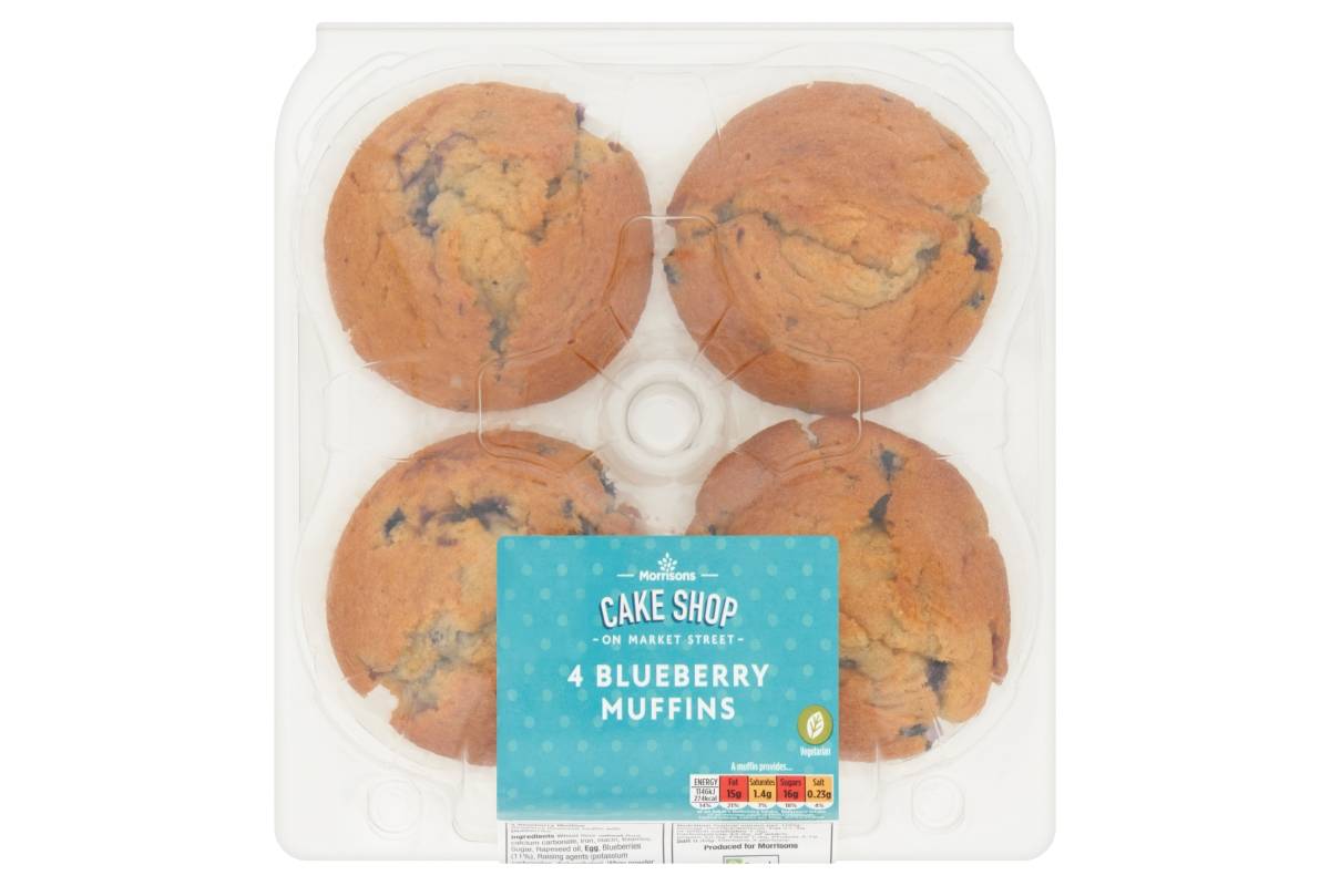 Blueberry Muffins 4pk