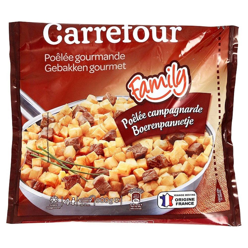 Carrefour - Poêlée campagnarde (900g)