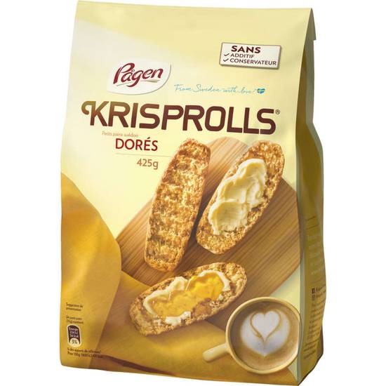 Krisprolls petits pains suédois dorés 425 g