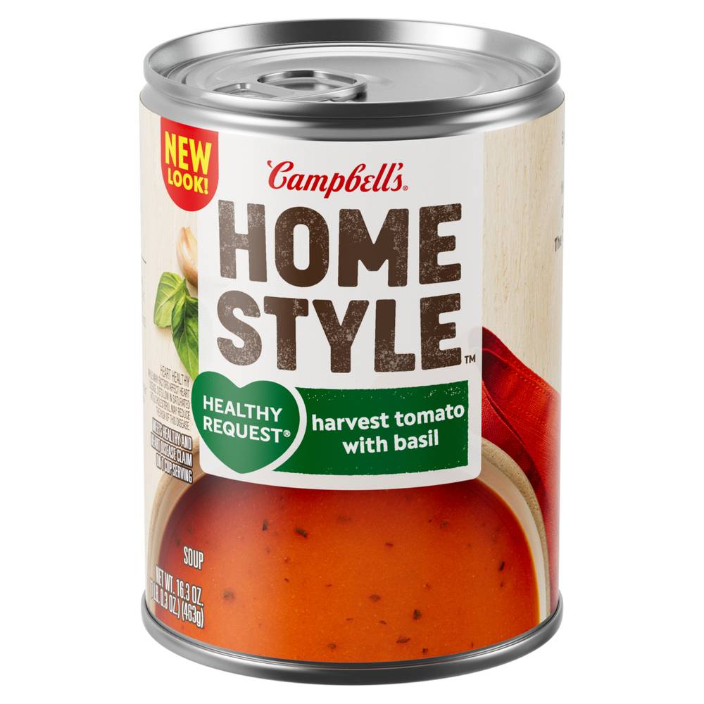 Campbell's Homestyle Healthy Request Harvest Soup, Basil-Tomato (16.3 oz)