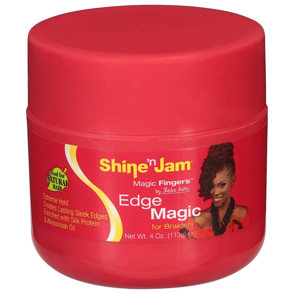 Ampro Shine N Jam Magic Fingers Braid Edge Gel (4oz)