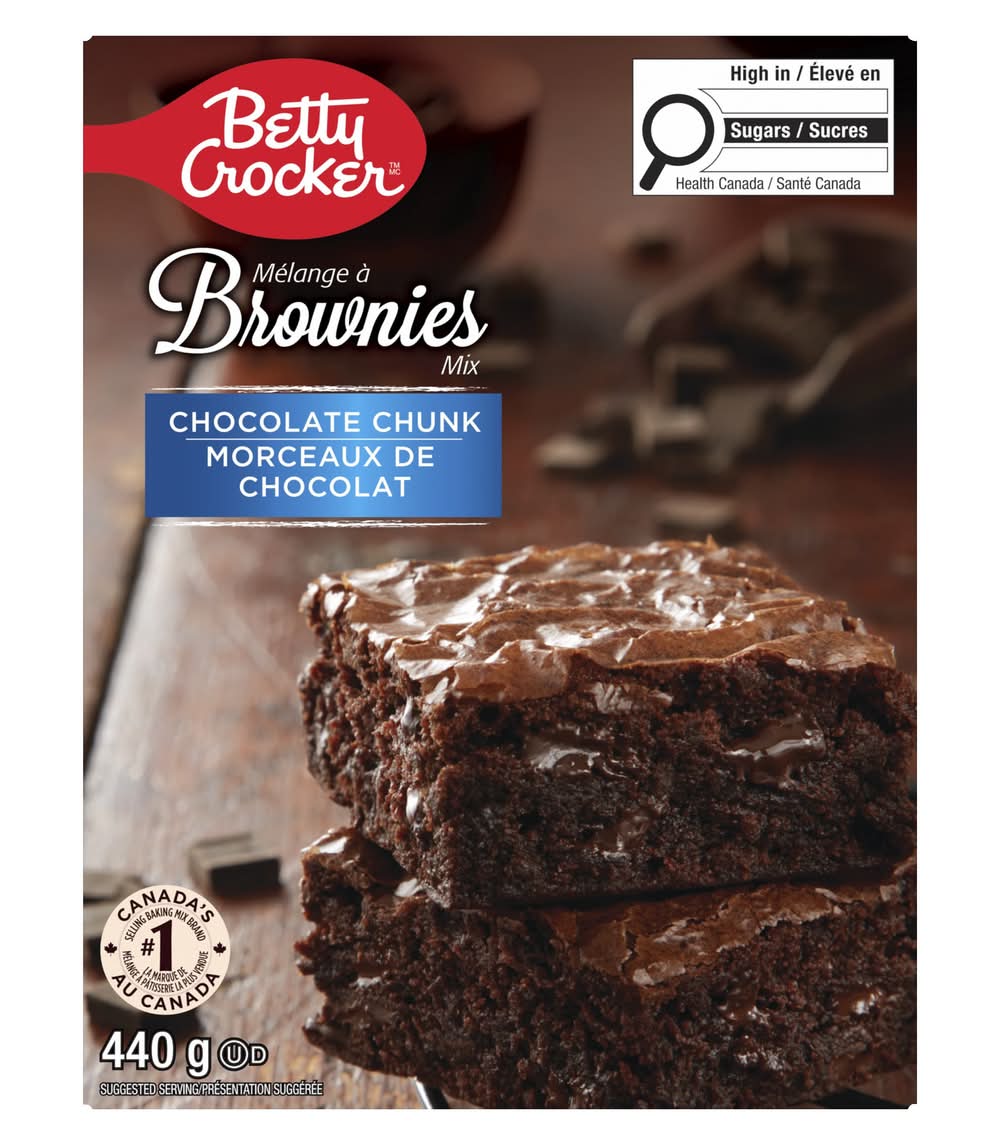 Betty crocker mélange à brownies - brownie mix (morceaux de chocolat)