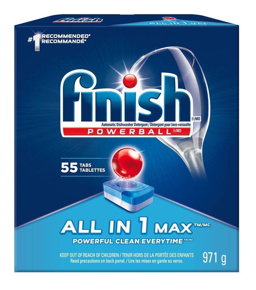 Finish All in 1 Max Powerball Tabs (971 g)