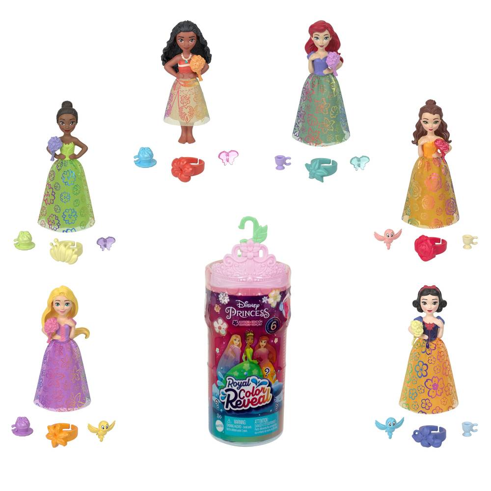 DISNEY PRINCESAS COLOR REVEAL FIESTA FLORAL